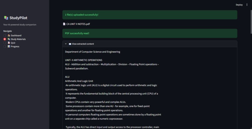 StudyPilot: AI-Powered Adaptive Learning – screenshot 4