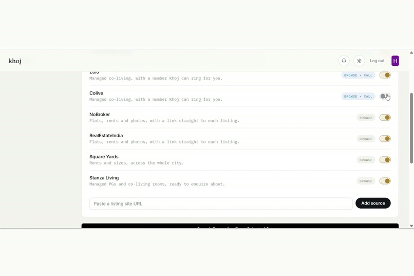 Khoj – screenshot 5