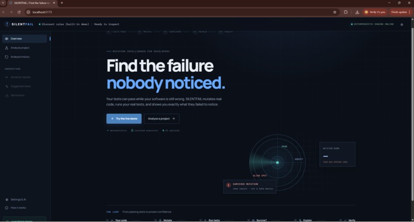 SILENTFAIL – screenshot 1