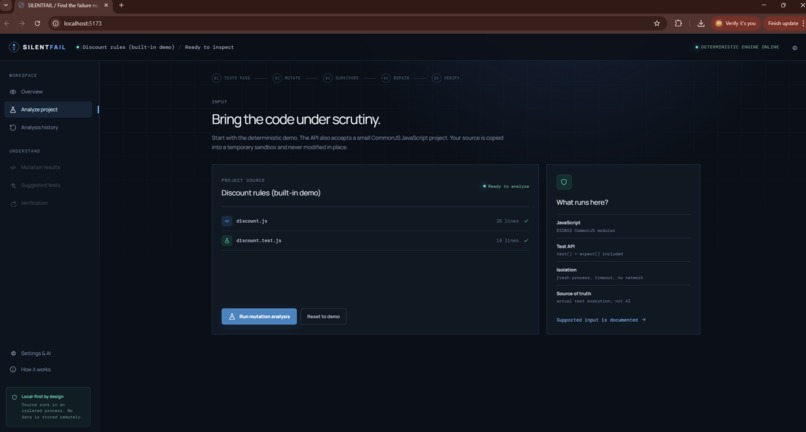 SILENTFAIL – screenshot 2