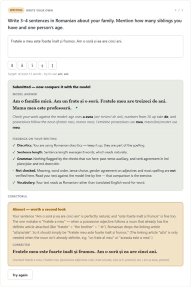 Corectorul – screenshot 3