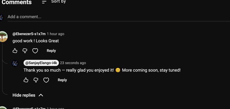 Comment Relay – screenshot 1