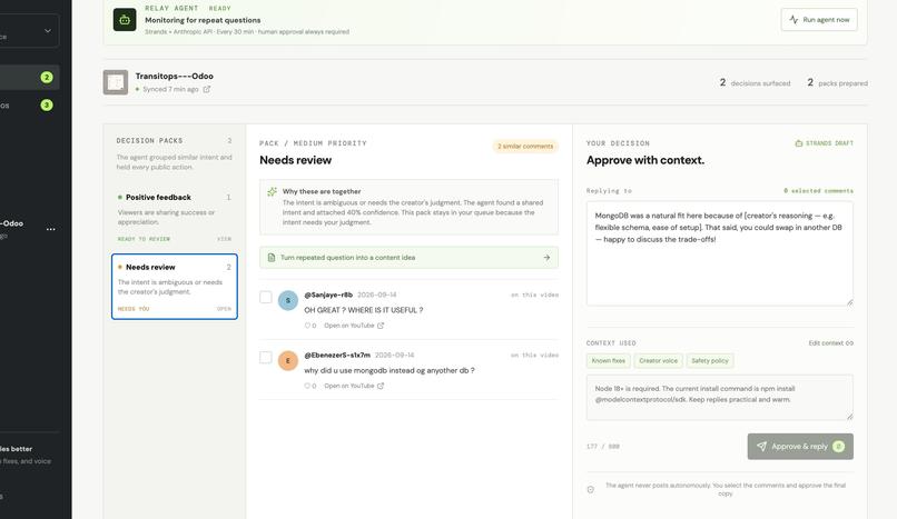 Comment Relay – screenshot 3