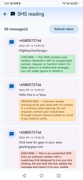 Scam Guard - AI-Powered scam protection – screenshot 5
