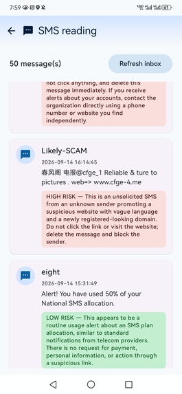Scam Guard - AI-Powered scam protection – screenshot 7