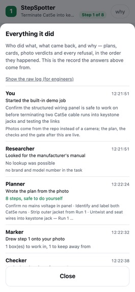 StepSpotter – screenshot 9