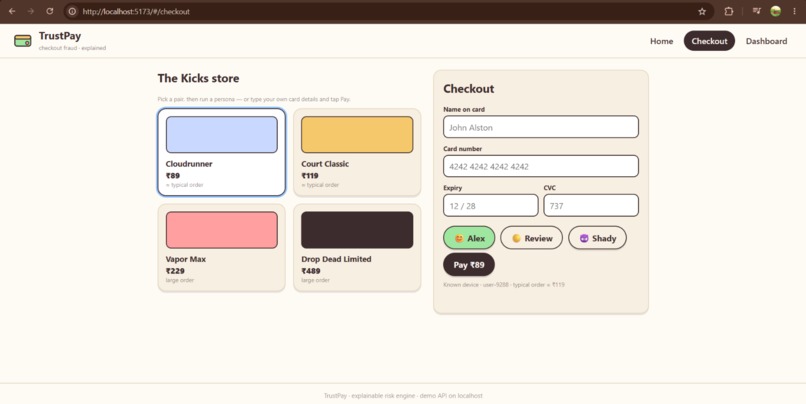 trustpay – screenshot 1