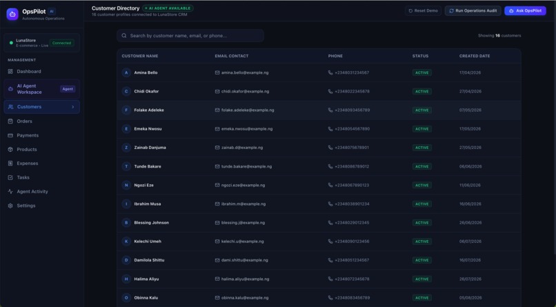 OpsPilot — AI Operations Agent for Small Businesses – screenshot 3