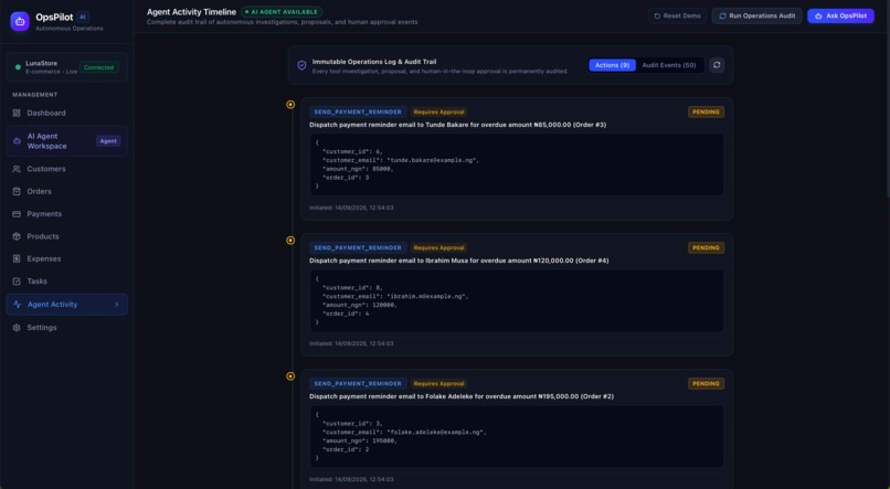 OpsPilot — AI Operations Agent for Small Businesses – screenshot 9
