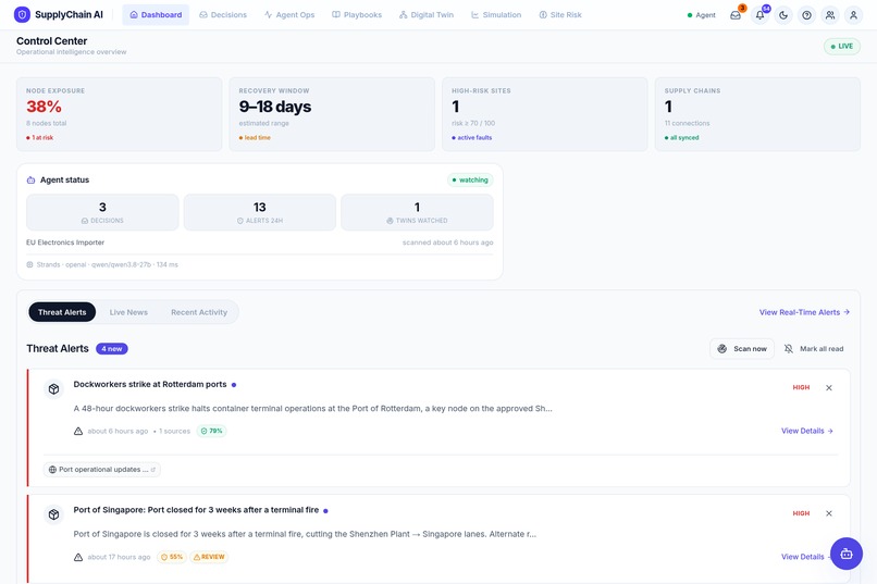 SupplyChain AI – screenshot 3