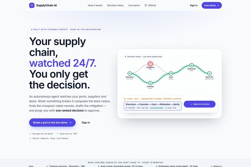 SupplyChain AI – screenshot 9