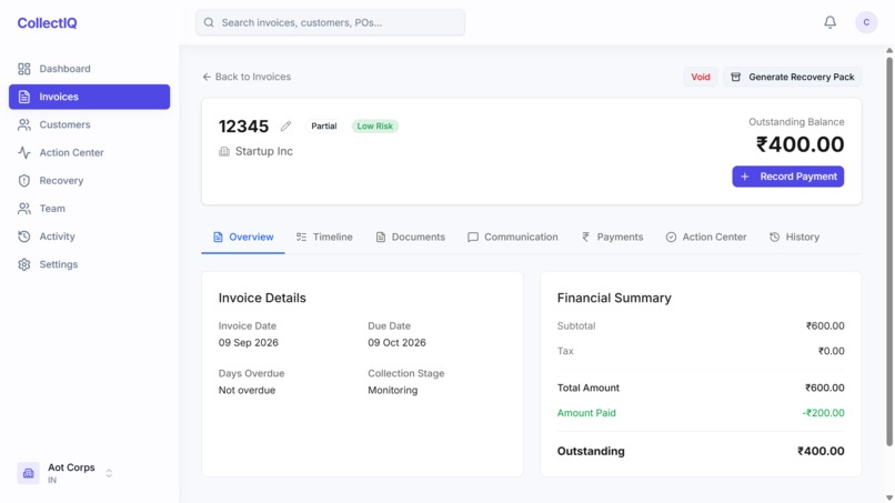 CollectIQ – screenshot 8