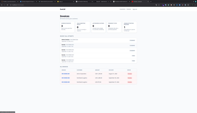 DueCall – screenshot 3