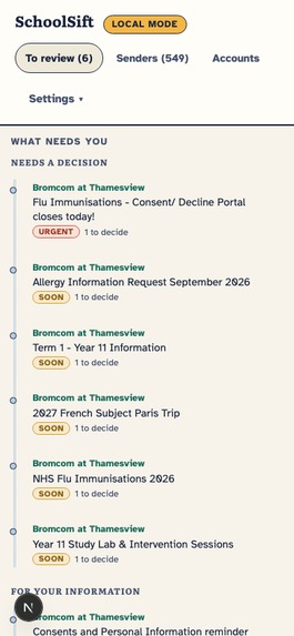 SchoolSift – screenshot 3