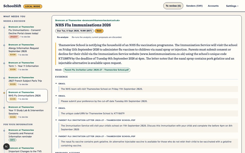 SchoolSift – screenshot 6