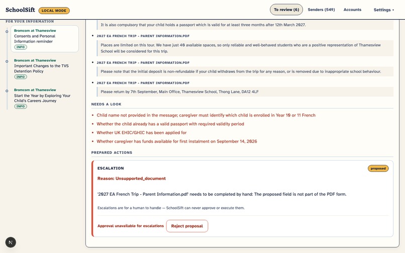 SchoolSift – screenshot 8