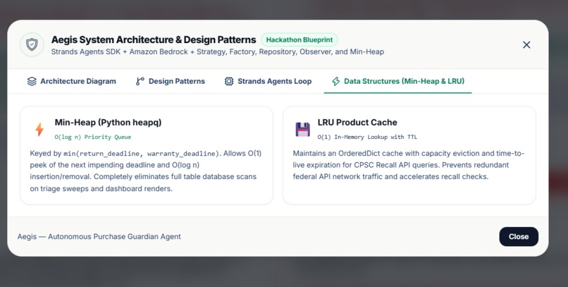 Aegis — Autonomous Purchase Guardian Agent – screenshot 7