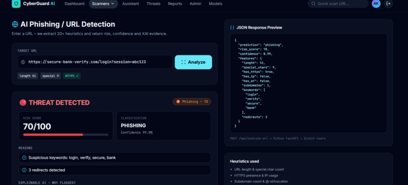 Cyber Guard Ai – screenshot 3