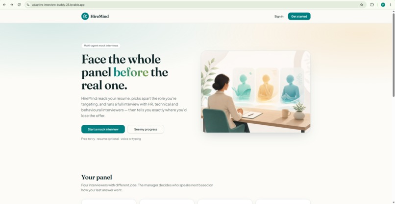 AI Interview Panel – screenshot 6