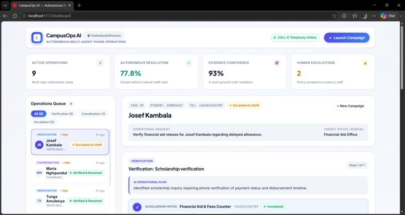CampusOps AI – screenshot 3