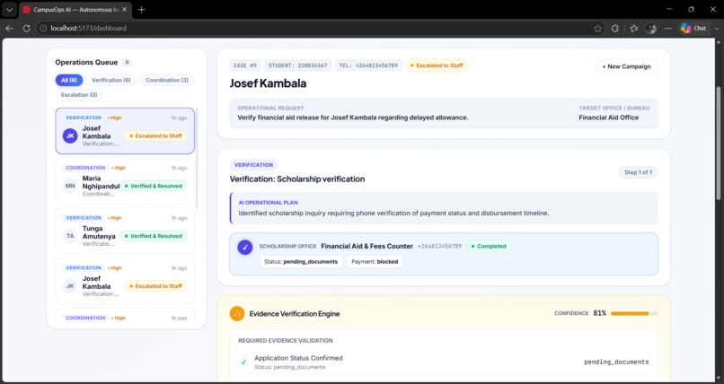 CampusOps AI – screenshot 4