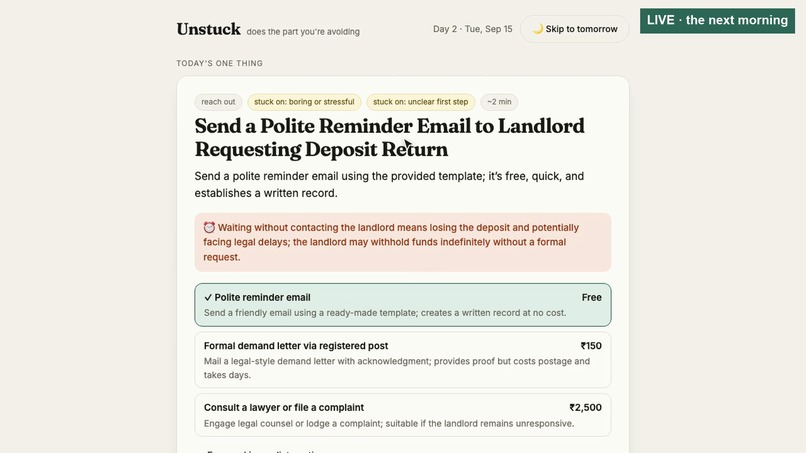Unstuck – screenshot 4
