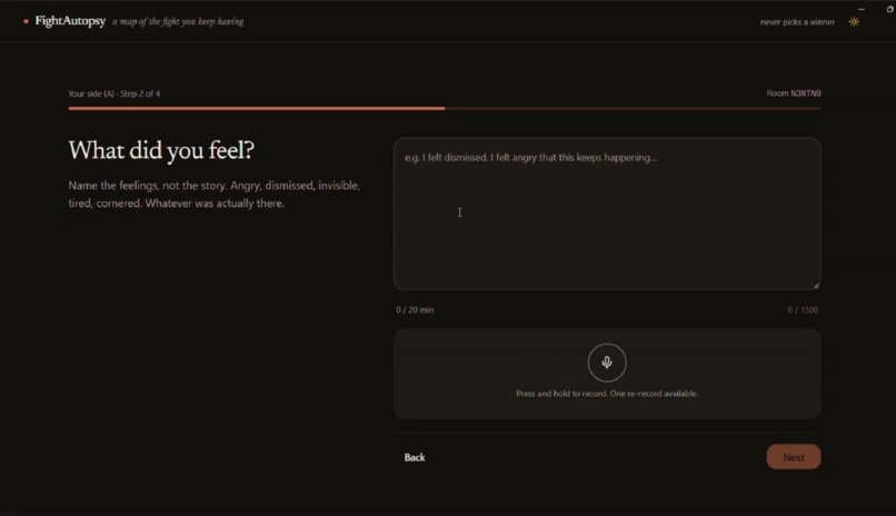 FiAu — Fair Intake & Alignment Understanding – screenshot 3