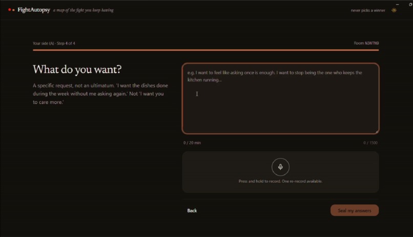 FiAu — Fair Intake & Alignment Understanding – screenshot 5