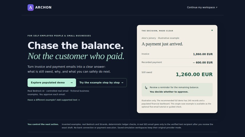 Archon – screenshot 1