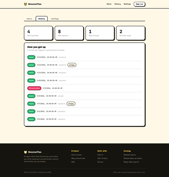 SnoozeTax – screenshot 3