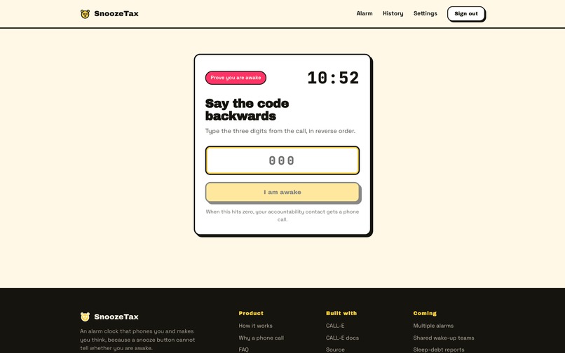 SnoozeTax – screenshot 4