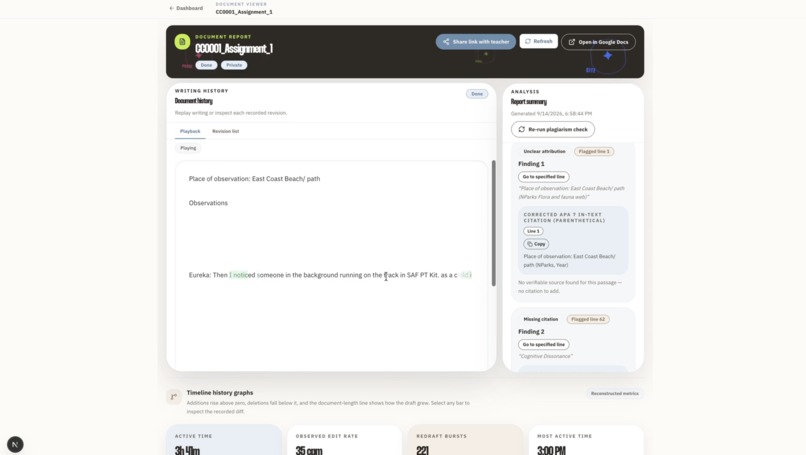 Proof Trace - Prove your writing history – screenshot 4