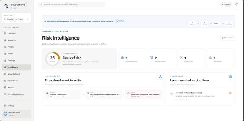 CloudConform Security Agent – screenshot 4