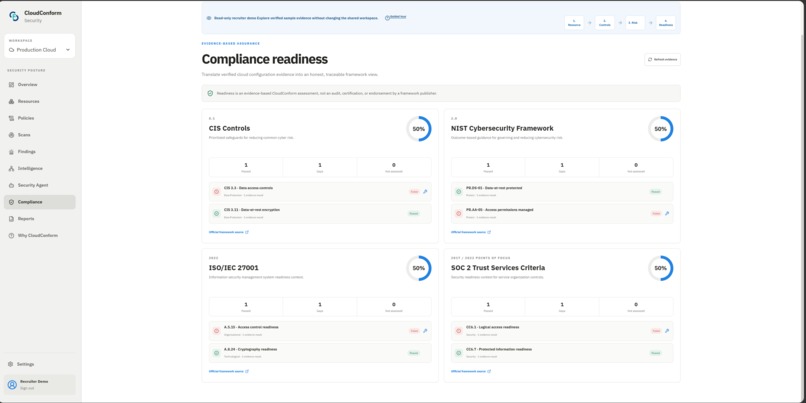 CloudConform Security Agent – screenshot 5