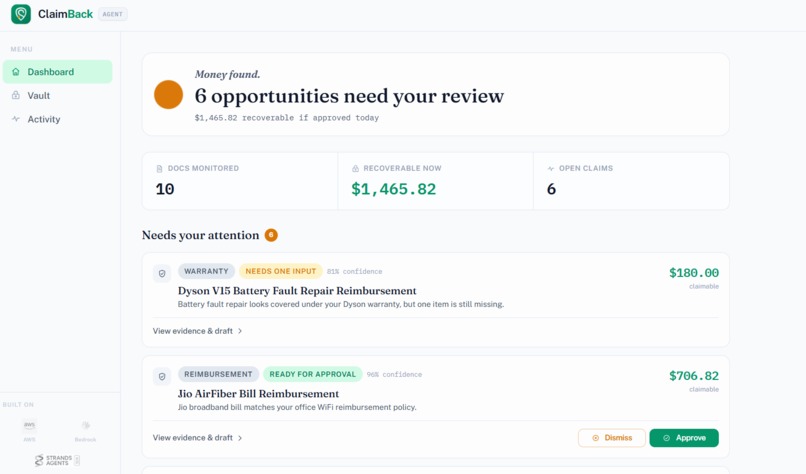 ClaimBack – screenshot 3