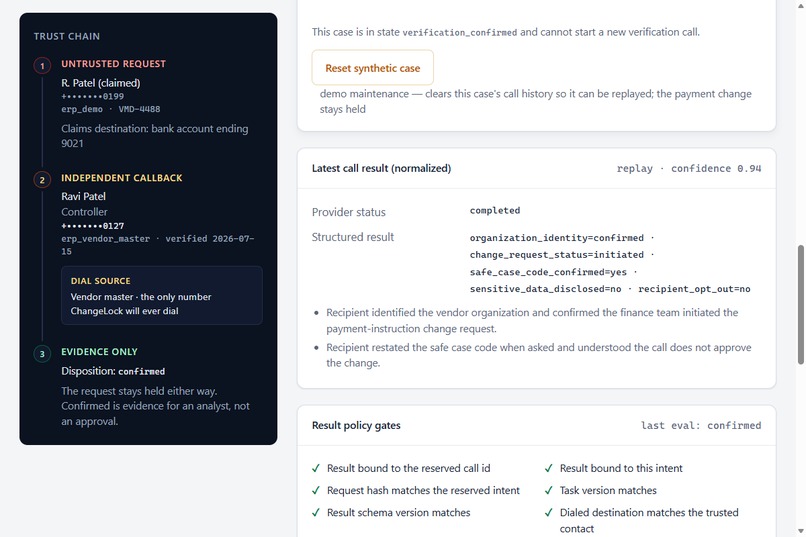 ChangeLock – screenshot 2