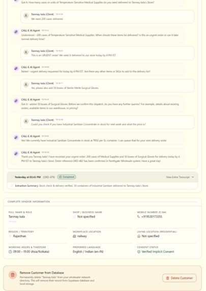 Market Buddy: Autonomous Wholesale Voice Agent – screenshot 4