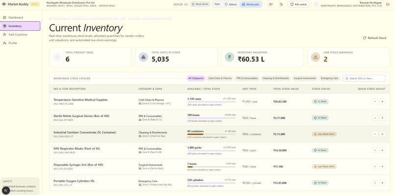 Market Buddy: Autonomous Wholesale Voice Agent – screenshot 8
