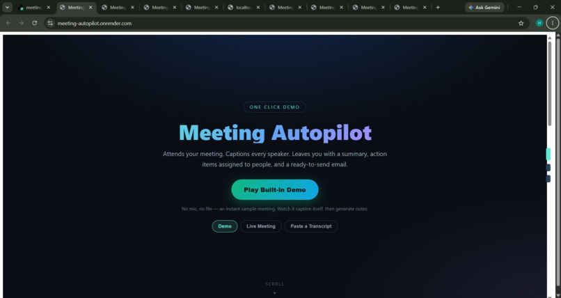 meeting-autopiolt – screenshot 1