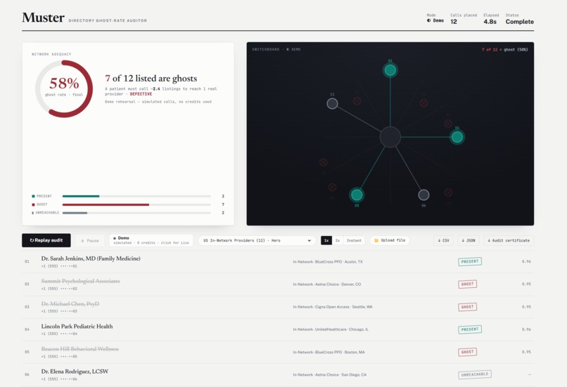 Muster – screenshot 2