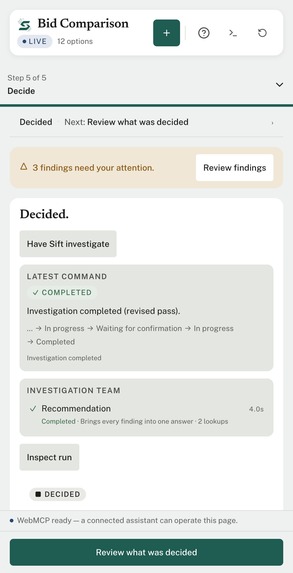 Sift – screenshot 2