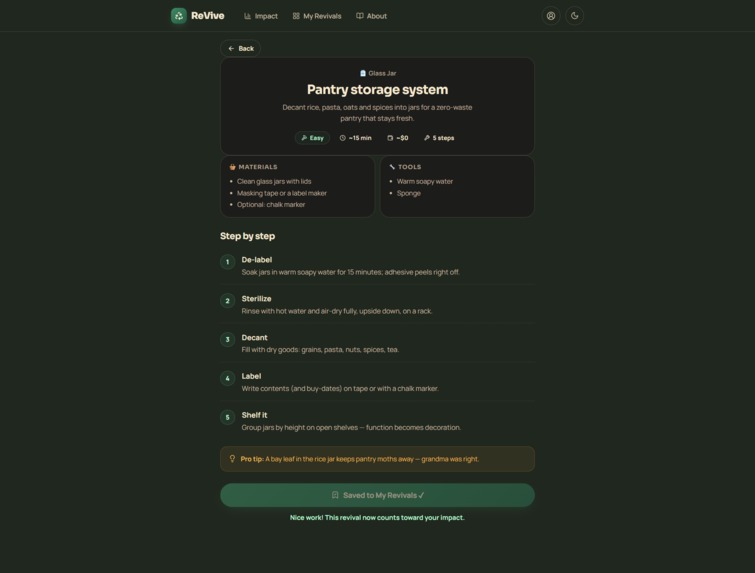 ReVive – screenshot 3