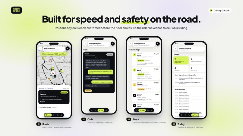 RouteReady – screenshot 1