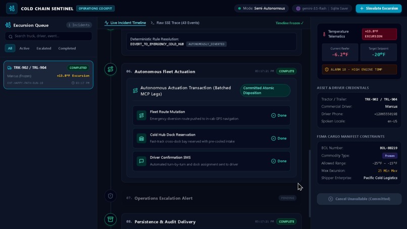 Cold Chain Sentinel: AI Voice Triage – screenshot 2