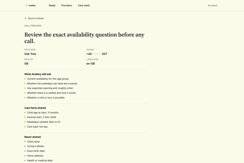 Availary – screenshot 3