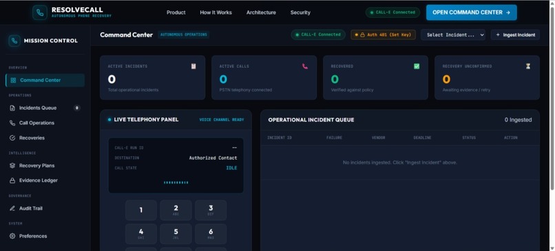 Resolve Call – screenshot 1