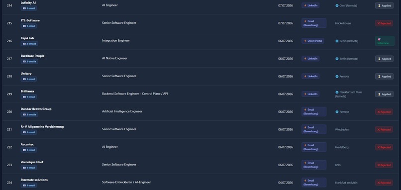 Jobagent – screenshot 2