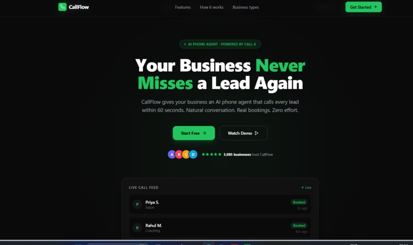 CallFlow – screenshot 1