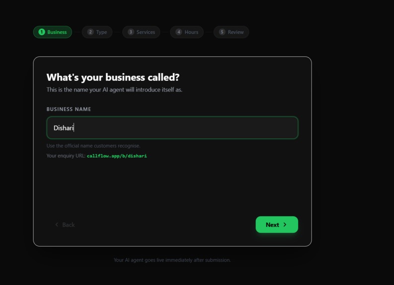 CallFlow – screenshot 2