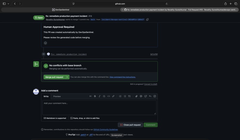 DevOps Sentinel – screenshot 8